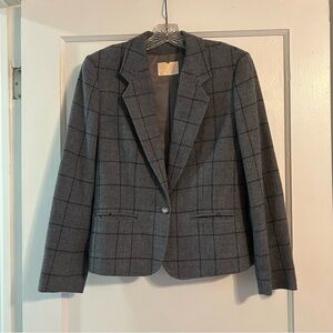 Pendleton Wool Plaid Blazer